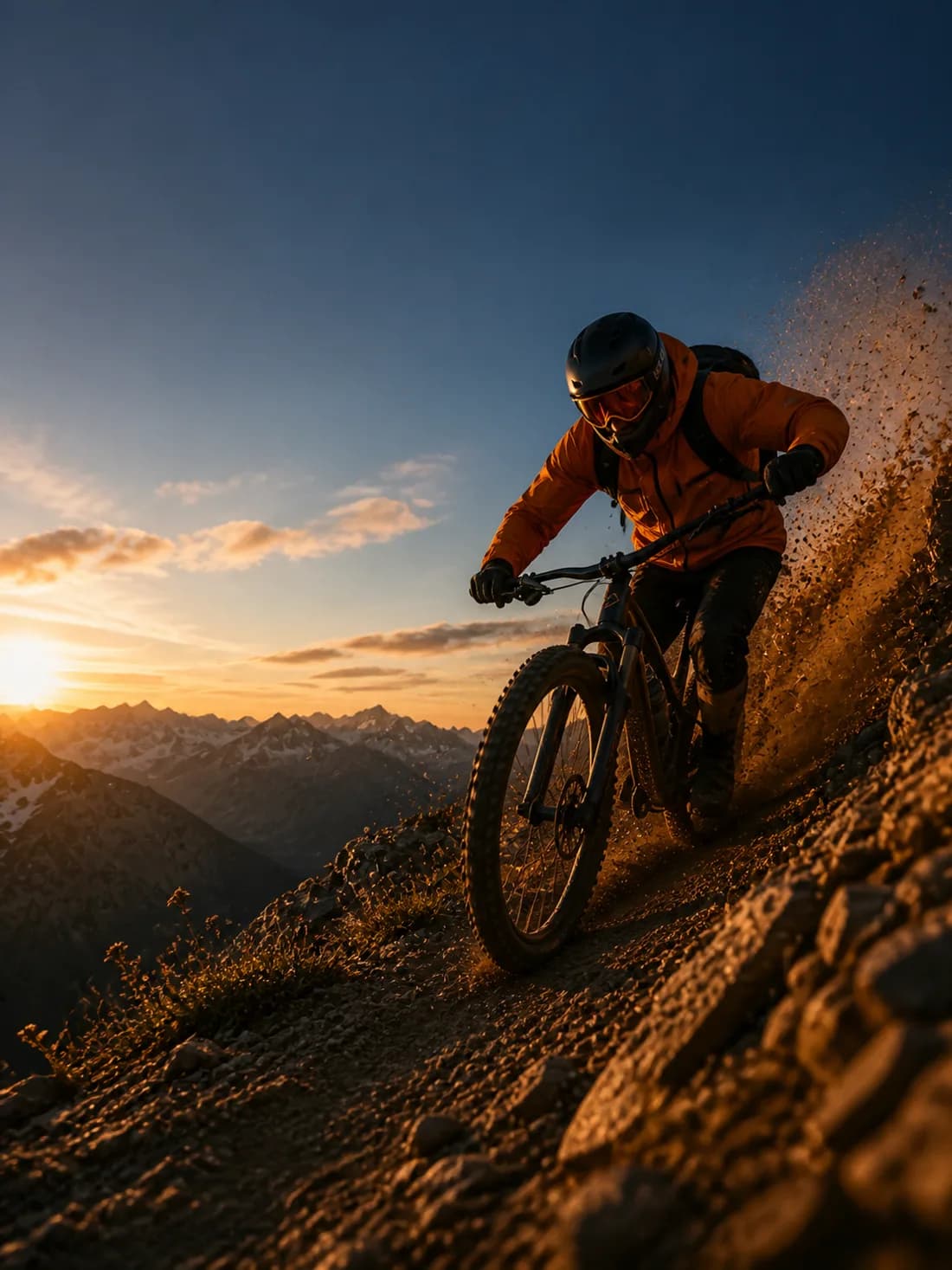 Mountain biking
