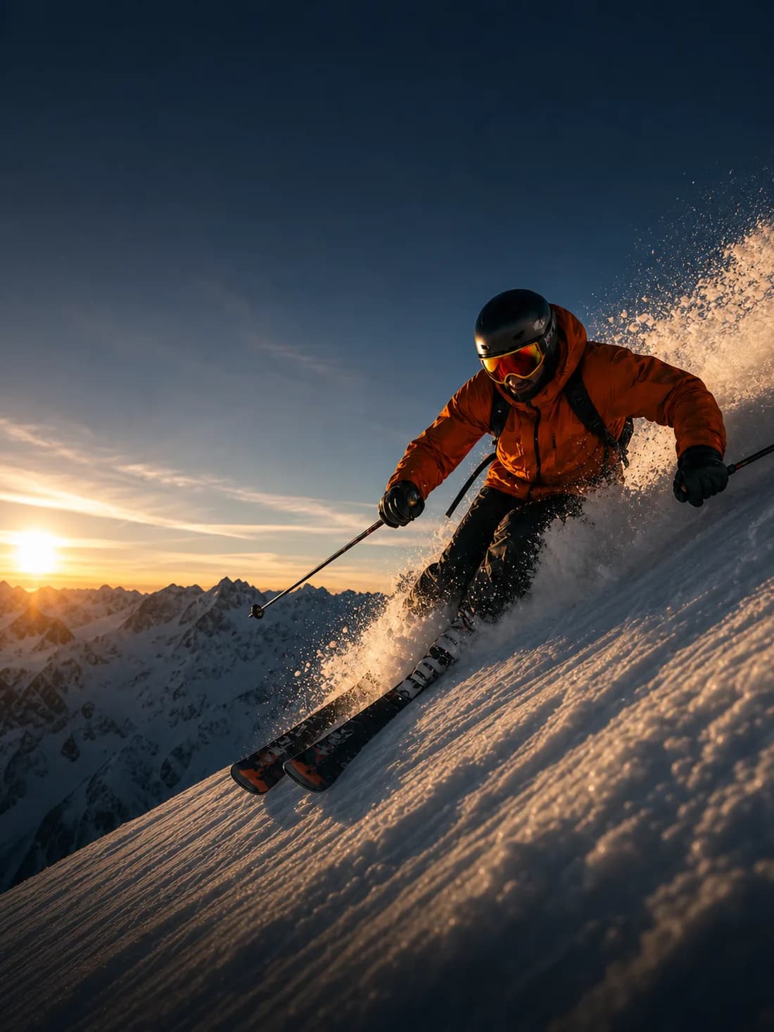 Skiing
